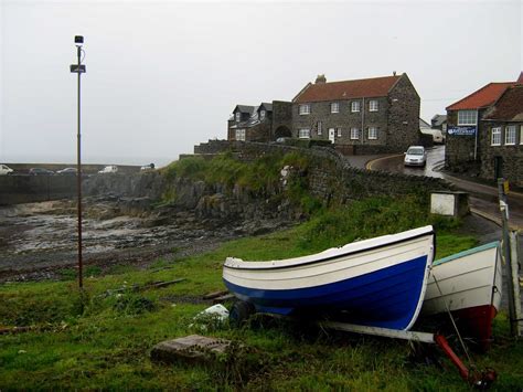 Craster Harbour | Craster in Northumberland in the rain. The… | Flickr