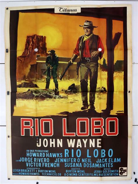 "RIO LOBO" MOVIE POSTER - "RIO LOBO" MOVIE POSTER