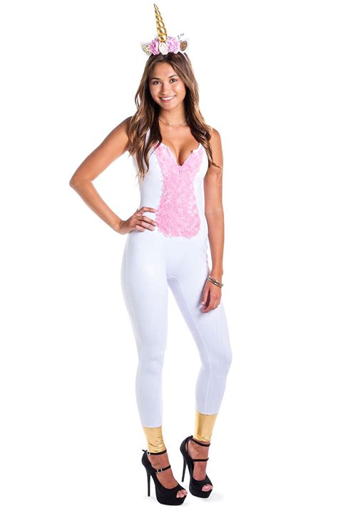 Unicorn Costume: Sexy Women's Adult Halloween Unicorn Costumes | Tipsy Elves