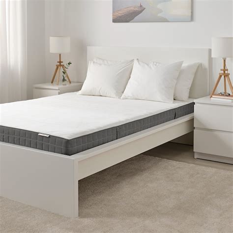 MORGEDAL Foam mattress, firm/dark gray, Twin - IKEA