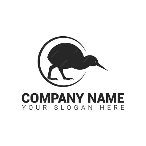 Premium Vector | Kiwi bird minimalist logo design concept vector template