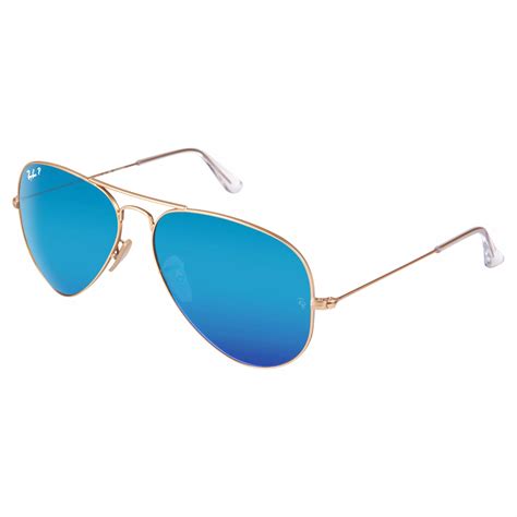 Ray-Ban RB3025 Original Aviator Sunglasses, Blue