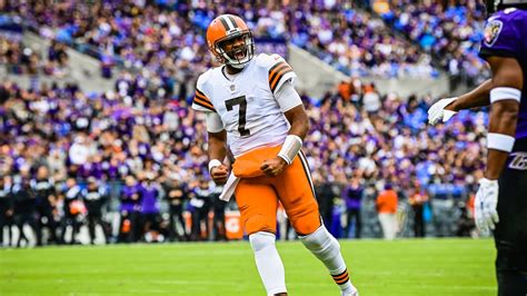 Live Updates: Browns vs. Ravens in Week 7