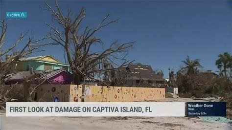 First Look At Damage From Ian On Captiva Island, Florida - Videos from The Weather Channel