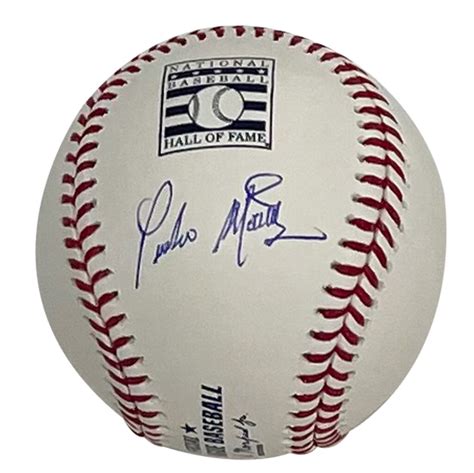 Pedro Martinez Autograph Baseball Hall of Fame - New England Picture