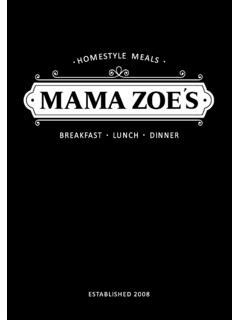 MAMA ZOE'S MENU NOVEMBER 2021 / mama-zoe-s-menu-november-2021.pdf / PDF4PRO