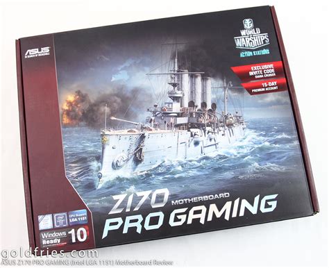 ASUS Z170 PRO GAMING (Intel LGA 1151) Motherboard Review – goldfries