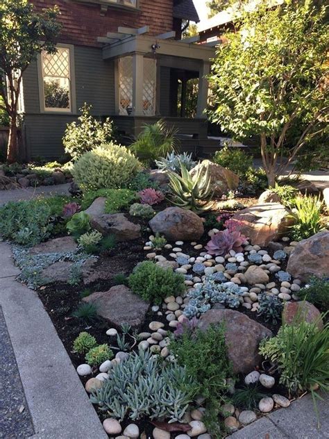 20+ Small Front Yard Landscaping Ideas With Rocks – The Urban Decor