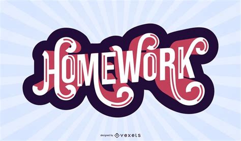 Homework lettering design #AD , #affiliate, #SPONSORED, #design, # ...