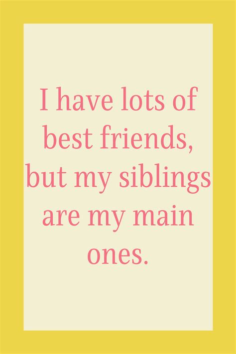 Sweet National Siblings Day Quotes For Social Media - Darling Quote