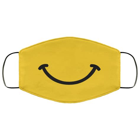 Smiley Face Mask | Allbluetees.com