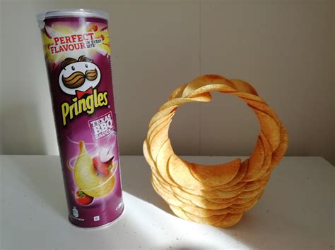 A ring made out of pringles ...