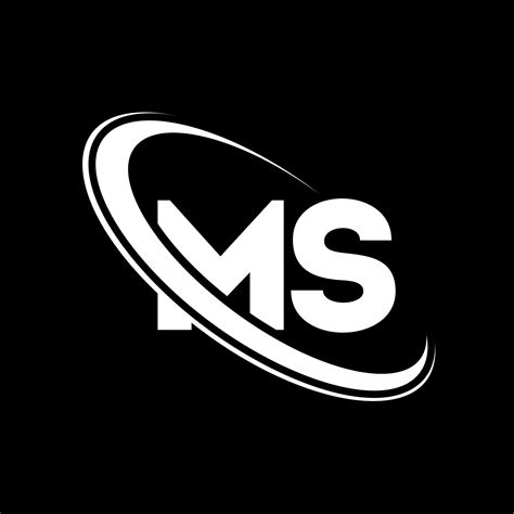 MS logo. M S design. White MS letter. MS letter logo design. Initial ...