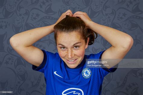 Jessie Fleming of Chelsea poses during the UEFA Women's Champions... News Photo - Getty Images ...