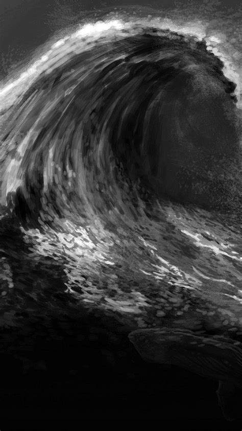 Dark Waves iPhone Wallpapers - Top Free Dark Waves iPhone Backgrounds - WallpaperAccess