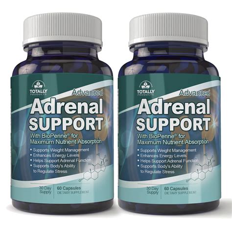 Advanced Adrenal Support (60 capsules) - 2 bottles - Walmart.com