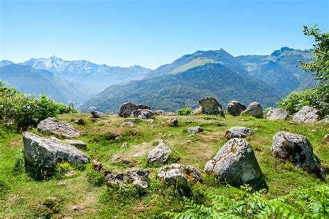 Prehistoric Cromlech in France Stock Photo - Image of historic ...