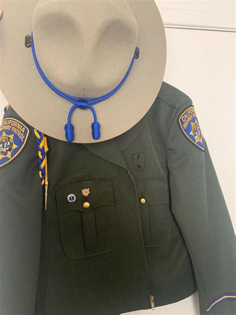 CHP California Highway Patrol Uniform Campaign Hat Jacket | #2019596442