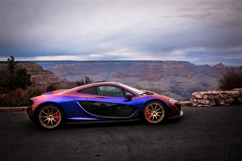 Blue and red Mclaren P1, McLaren, McLaren MP1 HD wallpaper | Wallpaper Flare