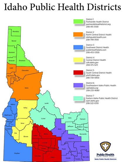 Idaho School Districts Map | Draw A Topographic Map