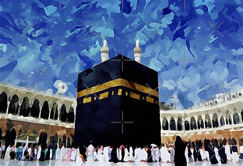 "Kaaba Watercolor Painting" by spaceopy | Redbubble