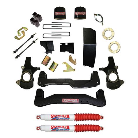 Suspension Lift Kit 14-17 Silverado/Sierra 1500w/Shock 6-7 Inch Lift ...