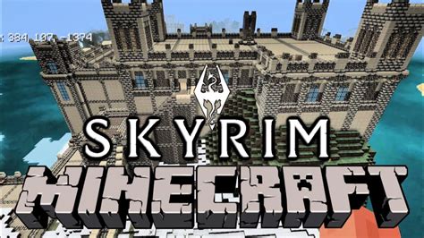 SKYRIM Minecraft Build (Part 2) - YouTube