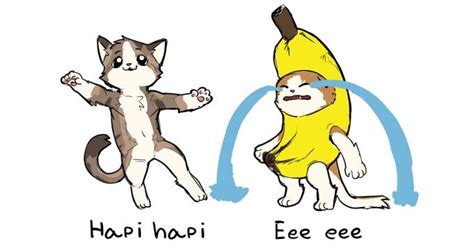 Hapi Hapi Eee eee | Sad Banana Cat | Know Your Meme