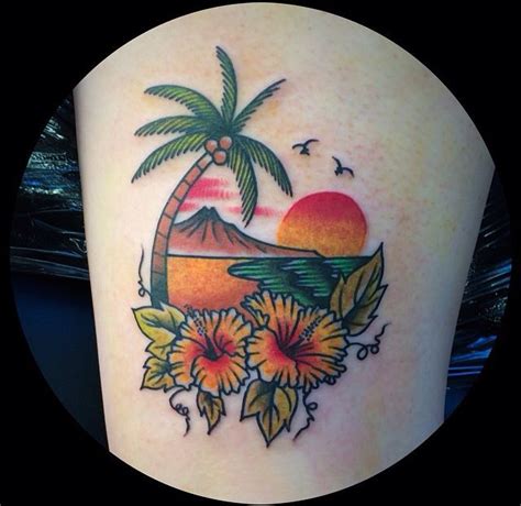 Paradise tattoo-- first tattoo idea? | Paradise tattoo, Tattoos, First tattoo