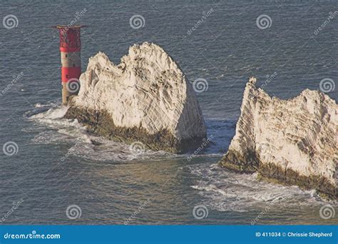 The Needles Lighthouse Stock Images - Image: 411034