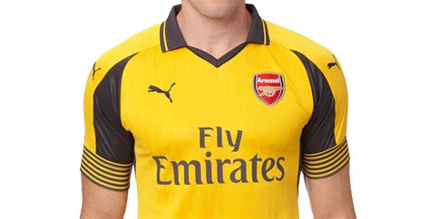 Arsenal 16-17 Away Kit Released - Footy Headlines