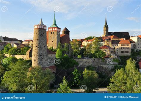 Bautzen - Saxony, Germany - By Sunset Stock Image - Image: 67636841