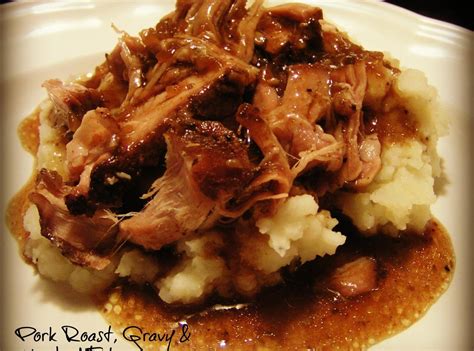 Pork Roast, Gravy & Mashed Taters Recipe | Just A Pinch Recipes