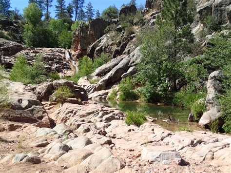 Arizona Hiking - Water Wheel Falls (Payson)