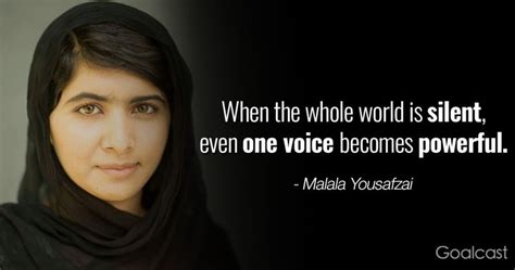 Top 12 Most Inspiring Malala Yousafzai Quotes - Goalcast