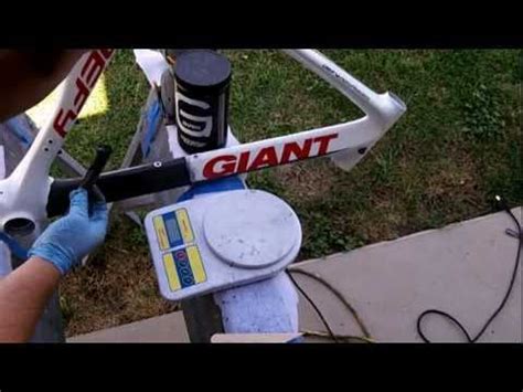 Carbon Fiber Bike Repair- Video Tutorial 1 of 2 - YouTube