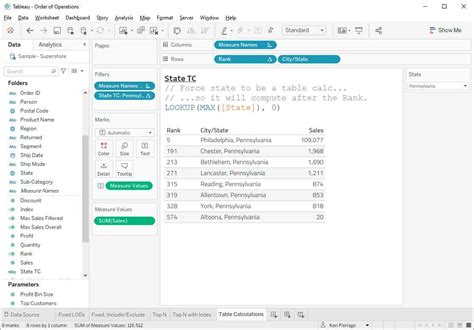 Qualified.One: Tableau order of operations