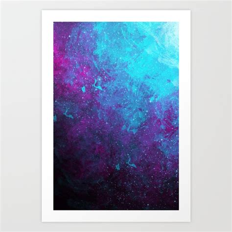 Nebula Star Birth Art Print by The Mind Blossom | Society6