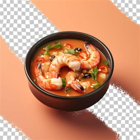 Premium PSD | Spicy seafood dipping sauce for japanese hot pot in a ...