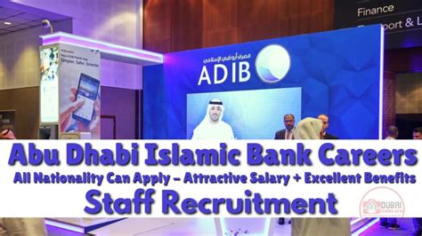 Abu Dhabi Islamic Bank Careers 2024 - ADIB Bank Jobs - Free Staff ...