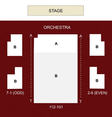 Westside Theater Upstairs, New York, NY - Seating Chart & Stage - New ...