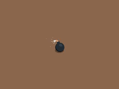 Bomb [Animated] | Animation, Motion design animation, Frame by frame animation