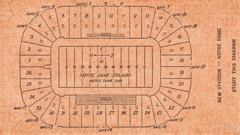 Notre Dame Football Stadium Seating Chart – Two Birds Home