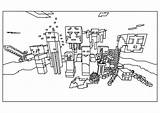 Minecraft Coloring Printables sketch template