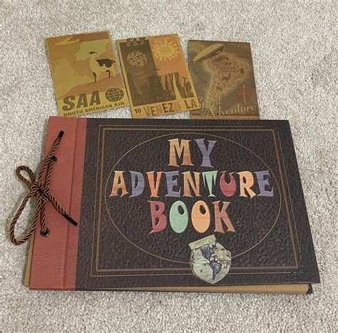 Very excited to fill this adventure book! Gotta give credit to Ellie! : r/Pixar