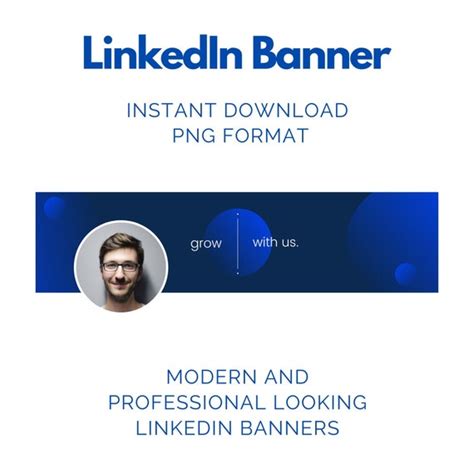 Linkedin Banner Template for Your Personal Profile INSTANT | Etsy