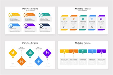 Marketing Timeline PowerPoint Template | Nulivo Market