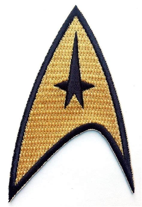 Star Trek Command Insignia Enterprise Logo Baseball by PatchCosmos, $4. ...