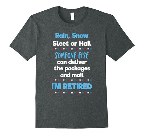 Funny Retired Postal Worker Mailman T Shirt