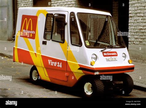 McDonald s delivery van Stock Photo - Alamy